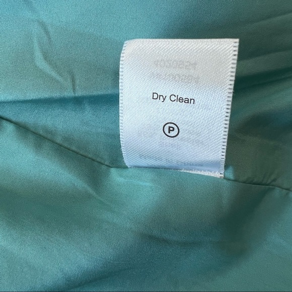 Coldwater Creek navy blue metallic textured blazer jacket Size 16 - Picture 6 of 11